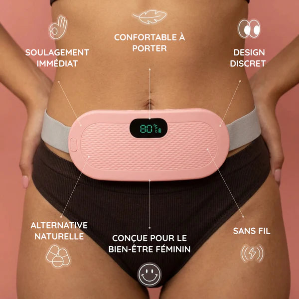 NaiyaHeat™ - Ceinture Menstruelle Chauffante